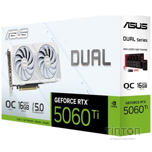 ASUS DUAL-RTX5060TI-O16G-WHITE
