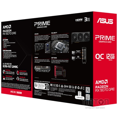 ASUS PRIME-RX9070GRE-O12G