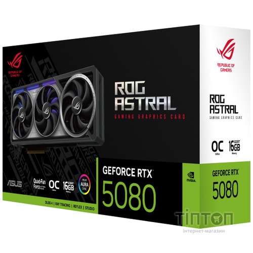 ASUS ROG-ASTRAL-RTX5080-O16G-GAMING