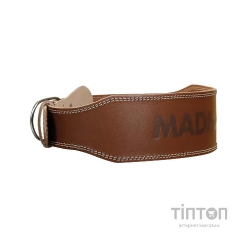 Атлетичний пояс MadMax MFB-246 Full leather шкіряний Chocolate Brown S (MFB-246_S)