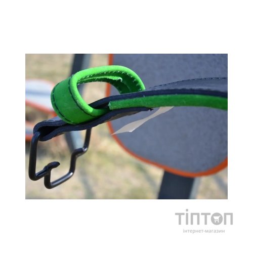 Атлетичний пояс MadMax MFB-302 Quick Release Belt шкіряний Black/Green M (MFB-302_M)