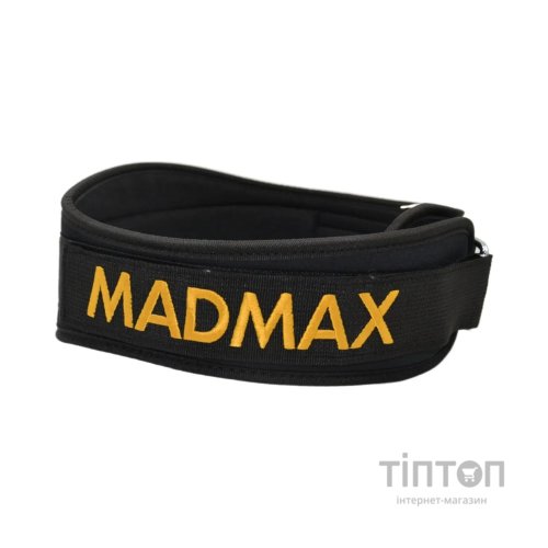 Атлетичний пояс MadMax MFB-313 Body Conform неопреновий Black M (MFB-313_M)