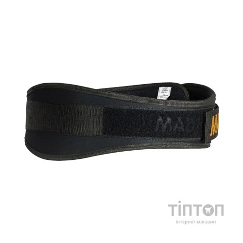 Атлетичний пояс MadMax MFB-313 Body Conform неопреновий Black M (MFB-313_M)