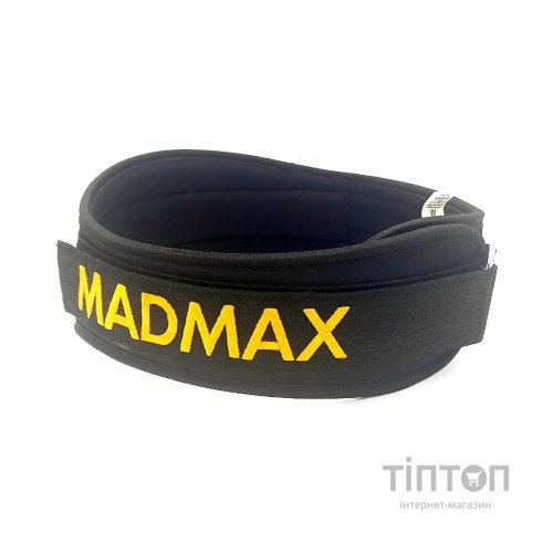 Атлетичний пояс MadMax MFB-313 Body Conform неопреновий Black M (MFB-313_M)