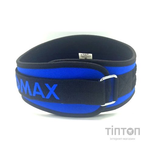 Атлетичний пояс MadMax MFB-421 Simply the Best неопреновий Blue XXL (MFB-421-BLU_XXL)