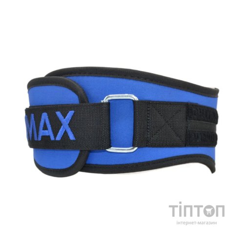 Атлетичний пояс MadMax MFB-421 Simply the Best неопреновий Blue XXL (MFB-421-BLU_XXL)
