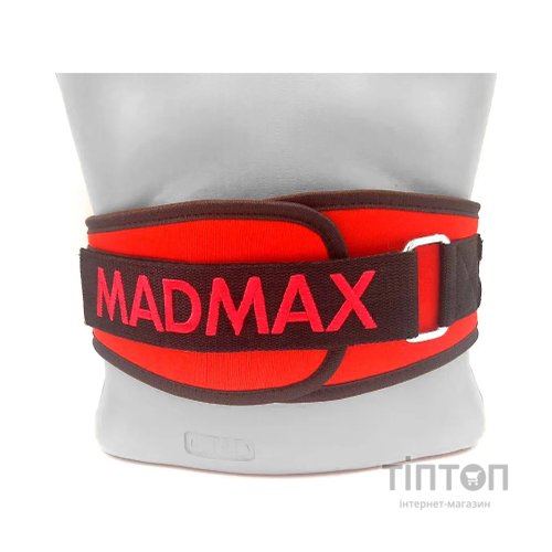 Атлетичний пояс MadMax MFB-421 Simply the Best неопреновий Red L (MFB-421-RED_L)