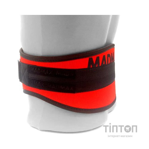 Атлетичний пояс MadMax MFB-421 Simply the Best неопреновий Red L (MFB-421-RED_L)