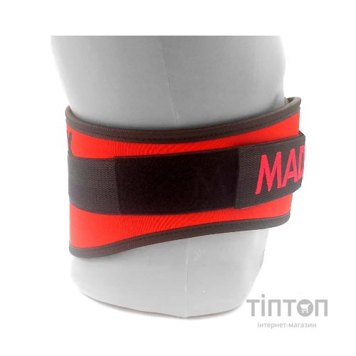 Атлетичний пояс MadMax MFB-421 Simply the Best неопреновий Red XXL (MFB-421-RED_XXL)
