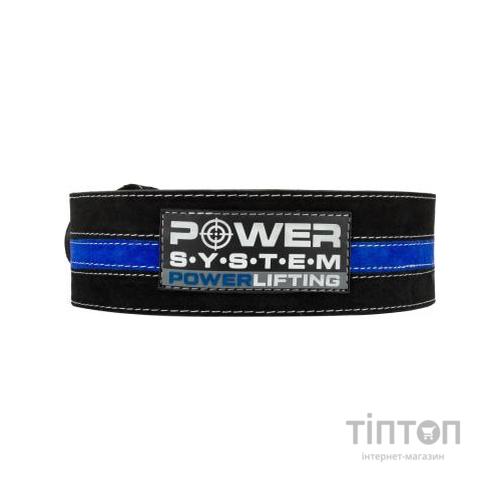 Атлетичний пояс Power System Power Lifting PS-3800 Black/Blue Line XL (PS-3800_XL_Black_Blue)
