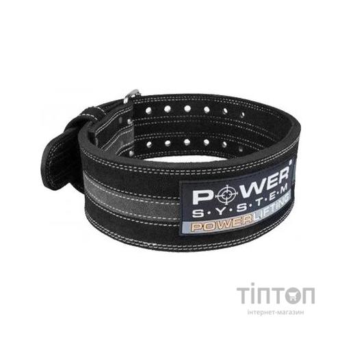Атлетичний пояс Power System Power Lifting PS-3800 Black/Grey Line XL (PS-3800_XL_Black_Grey)