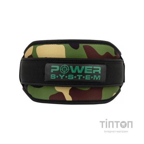 Атлетичний пояс Power System Predator PS-3220 Camo XL (PS_3220_XL_Camo)
