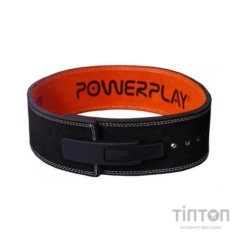 Атлетичний пояс PowerPlay 5175 Black/Orange L (PP_5175_L_Black)
