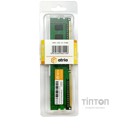 ATRIA UAT31600CL11K1/4