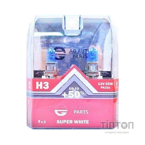 Автолампа AG AUTOPARTS галогенова 55W (AG 40101S)