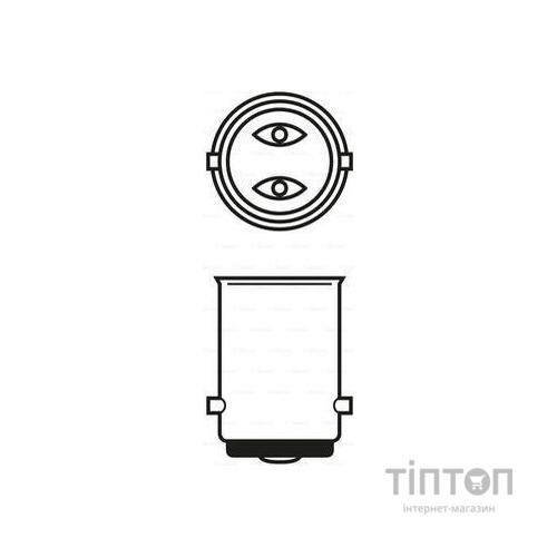 Автолампа Bosch 21/5W (1 987 302 814)