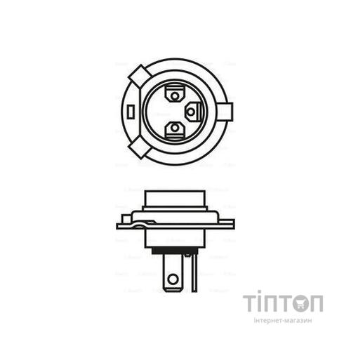 Автолампа Bosch галогенова 60/55W (1 987 302 041)
