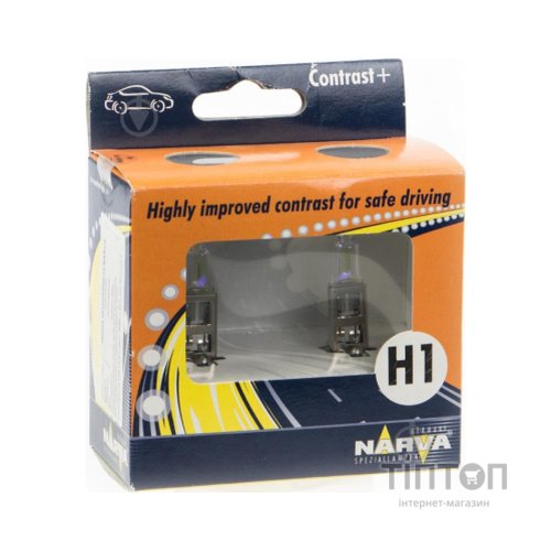 Автолампа Narva Contrast+ H1 48520 (000088)