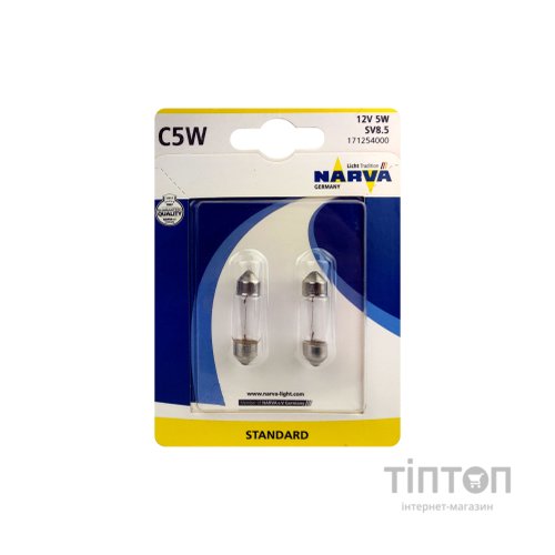 Автолампа Narva STANDARD C5W 171254000 (227171)