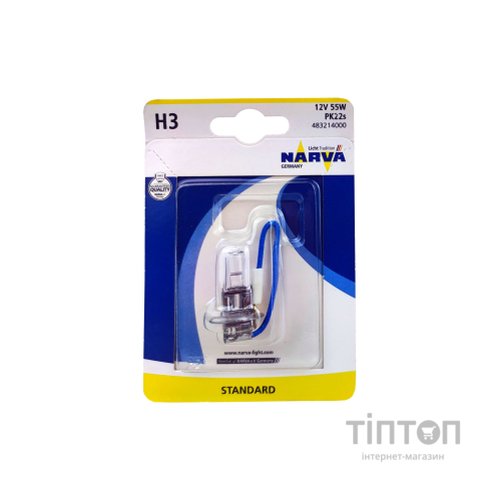 Автолампа Narva STANDARD H3 483214000 (303172)