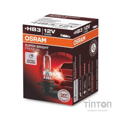 Автолампа Osram галогенова 100W (OS 69005 SBP)