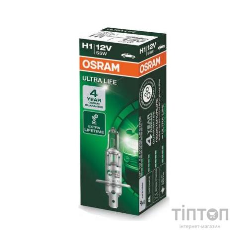 Автолампа Osram галогенова 55W (OS 64150 ULT)