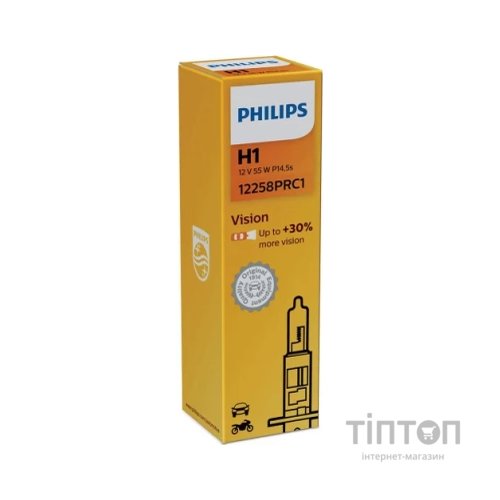 Автолампа Philips 12258PRC1 H1 12V55W (2358)