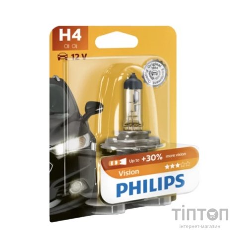 Автолампа Philips 12342PRB1 H4 12V 60/55W (3425)