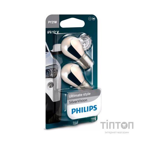 Автолампа Philips 21W (12496 SV B2)