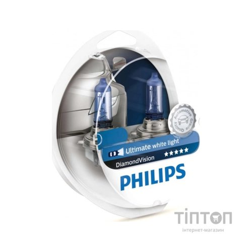 Автолампа Philips галогенова 55W (12362 DV S2)