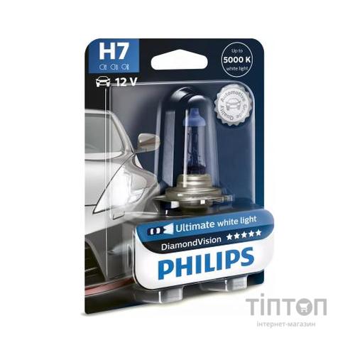 Автолампа Philips галогенова 55W (12972 DV B1)