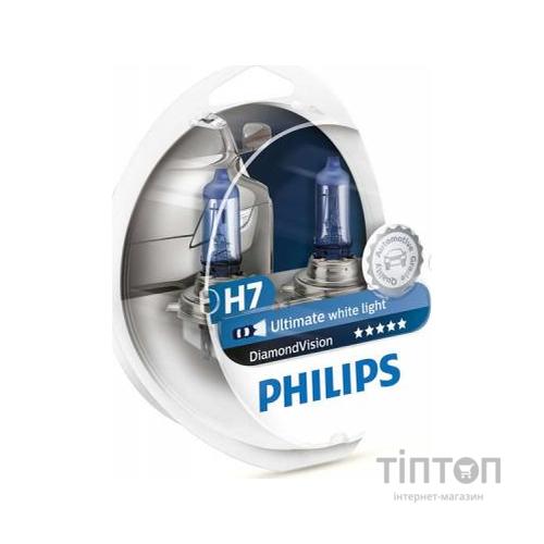 Автолампа Philips галогенова 55W (12972 DV S2)