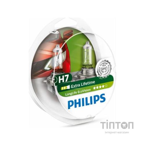 Автолампа Philips галогенова 55W (12972 LLECO S2)