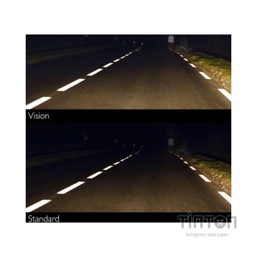 Автолампа PHILIPS H3 Vision, 3200K, 1шт (12336PRB1)