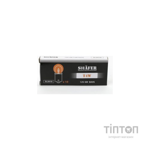 Автолампа SHAFER 12V4WT4WBA9S (SL2010)