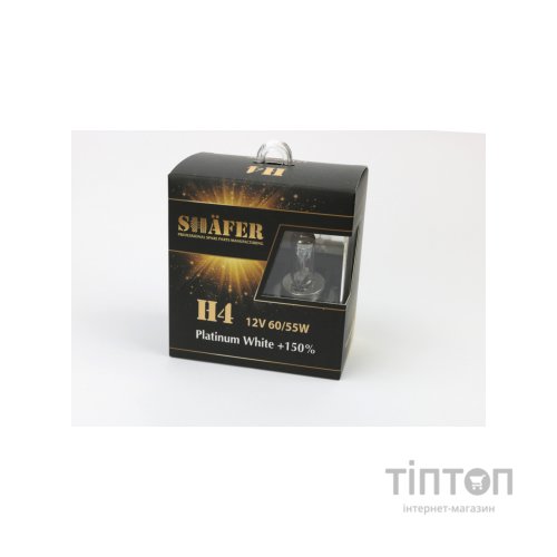 Автолампа SHAFER H412V60/55WPlatinumWhite+150 (SL3004P)