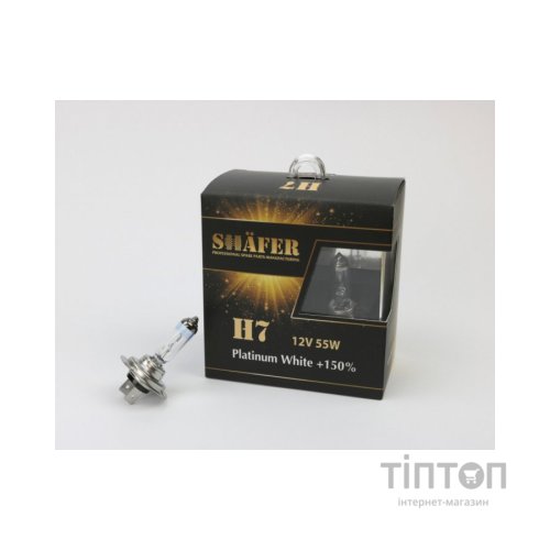 Автолампа SHAFER H712V55WPlatinumWhite+150 (SL3007P)