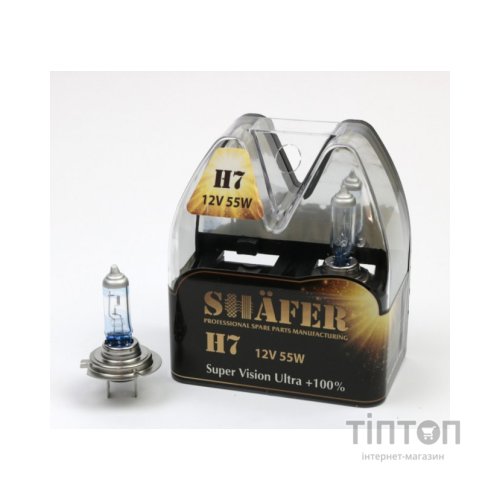 Автолампа SHAFER H712V55WSuperVisionUltra+100 (SL3007)