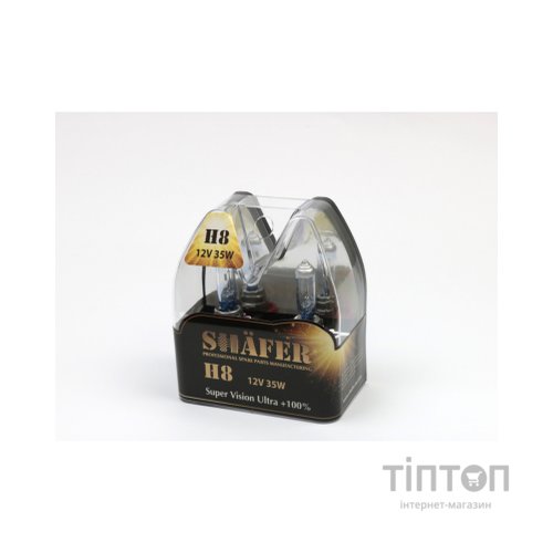 Автолампа SHAFER H812V35WSuperVisionUltra+100 (SL3008)