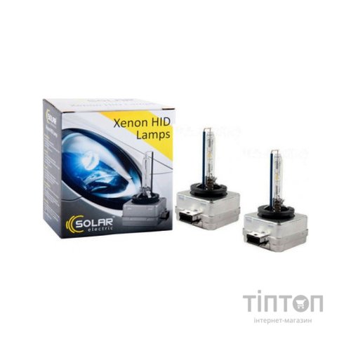 Автолампа SOLAR D1S 6000K,85V,35W PK32d-2, (8116)