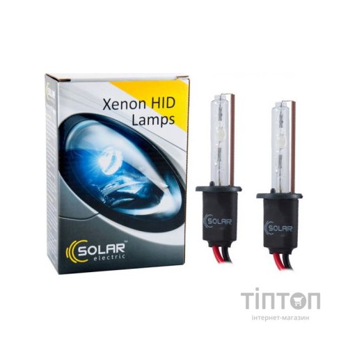 Автолампа SOLAR H1 4300K,85V,35W P14.5s (1143)