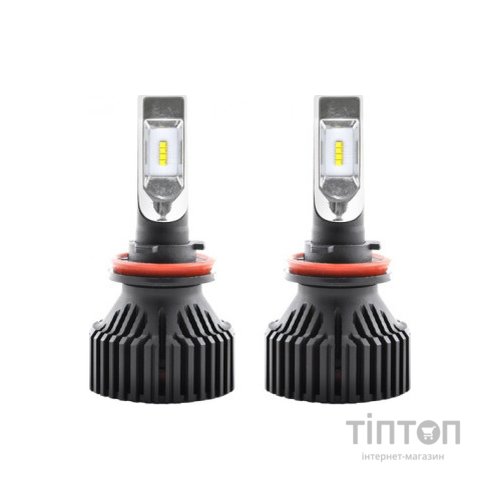 Автолампа SOLAR H11 12/24V 6500K 8000Lm 60W ZES Chip (8311)