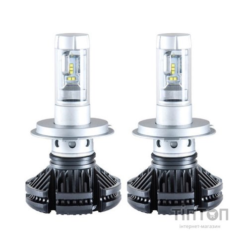 Автолампа SOLAR H4 12/24V 6000Lm 50W ZES Chip (8804)