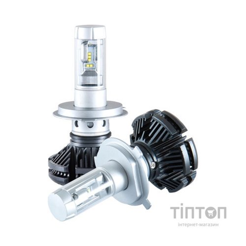 Автолампа SOLAR H4 12/24V 6000Lm 50W ZES Chip (8804)