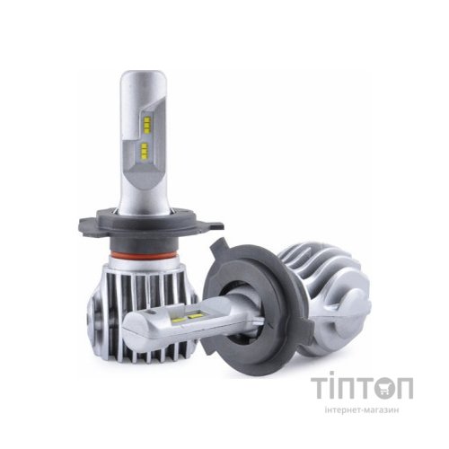 Автолампа SOLAR H4 12/24V 6500K 6000Lm 50W Cree Chip 1860 (8604)