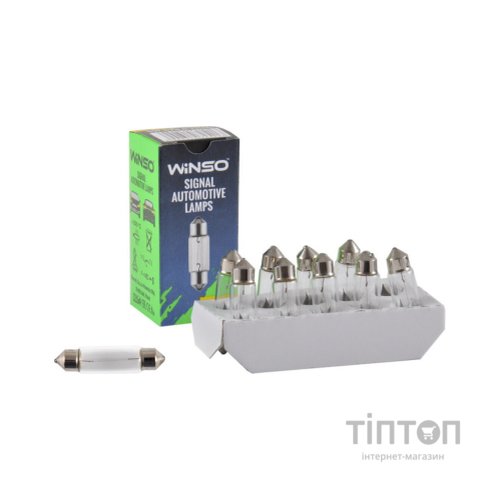 Автолампа WINSO C5W 5W SV8.5 T11*41 (725210)