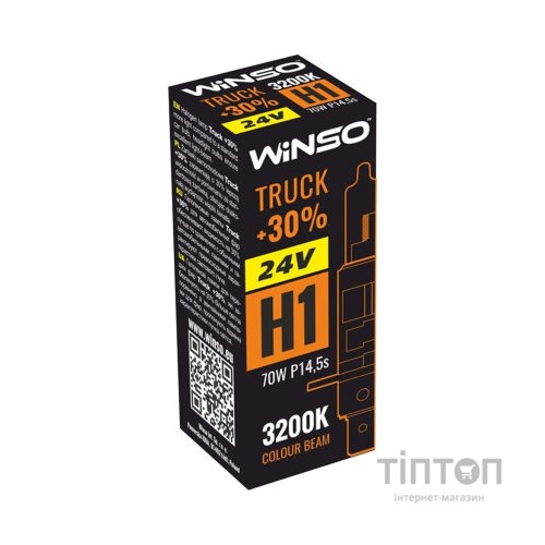 Автолампа WINSO H1 TRUCK +30 70W (724100)