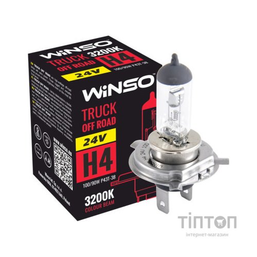 Автолампа WINSO H4 TRUCK OFF ROAD 100/90W (724410)