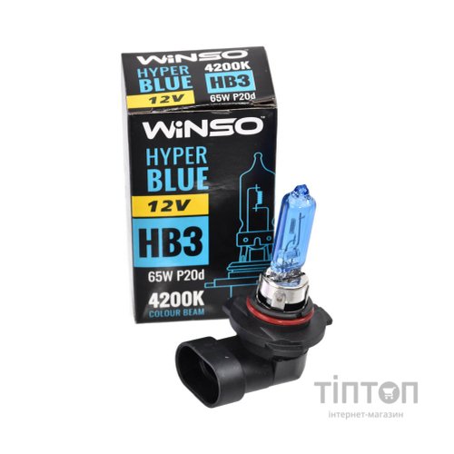 Автолампа WINSO HB3 HYPER BLUE 4200K 65W (712510)