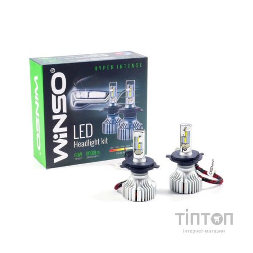 Автолампа WINSO LED H4 12/24V 60Вт 8000Лм. (798400)